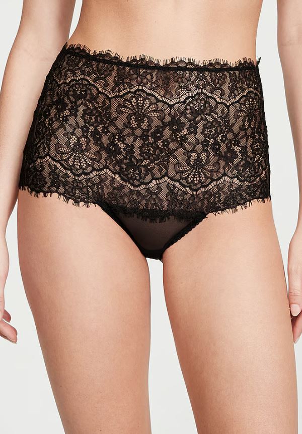 Lace High-Waist Cheekini Panty