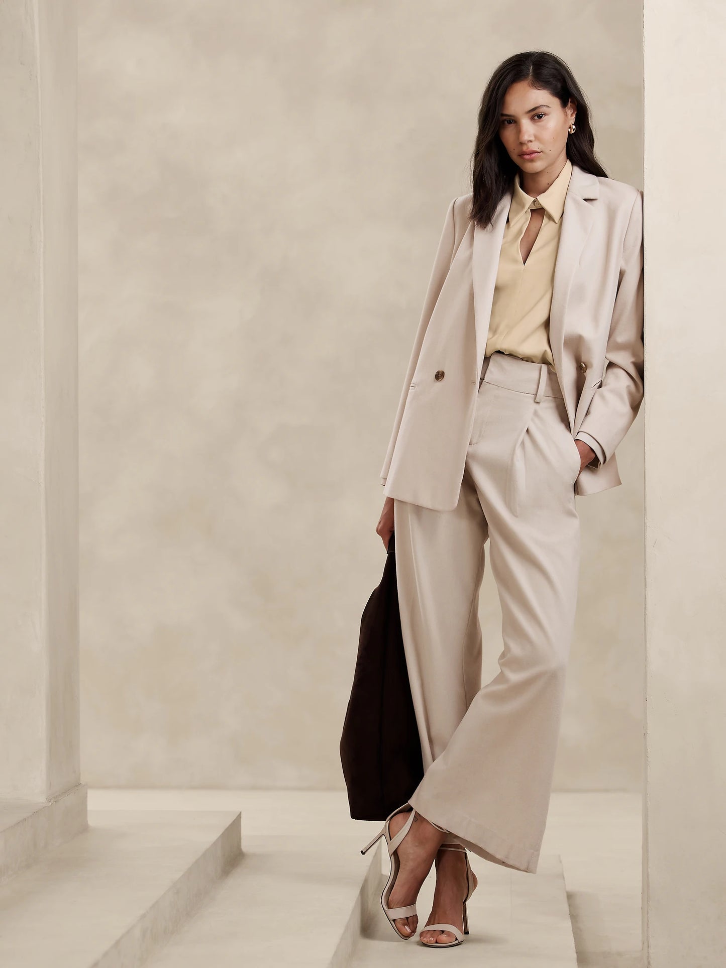 Essential Collared Blouse Banana Republic