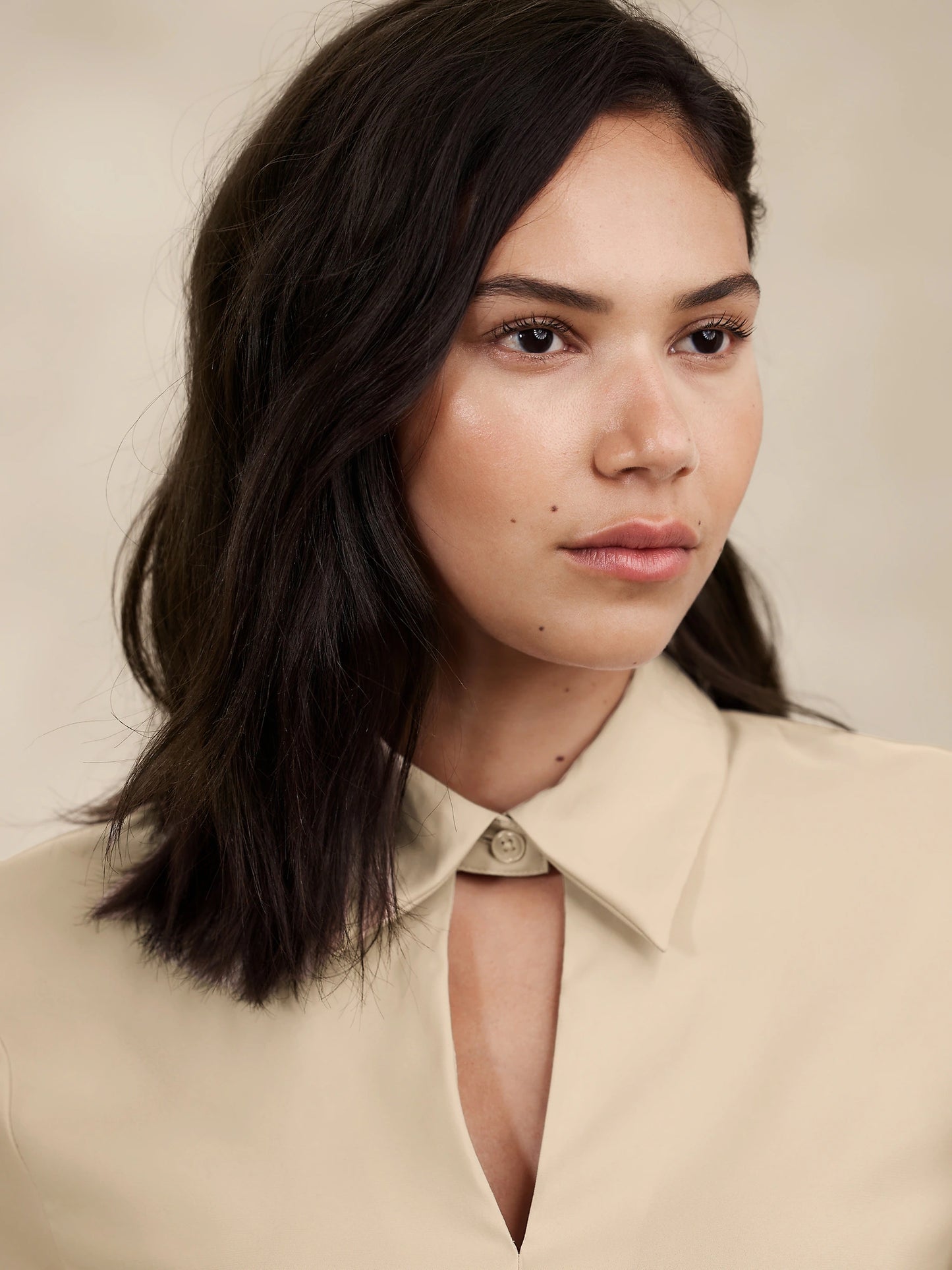 Essential Collared Blouse Banana Republic