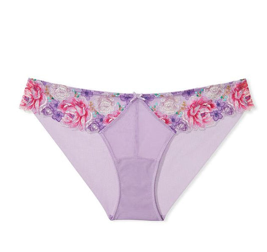 Floral Embroidery Cheekini Panty